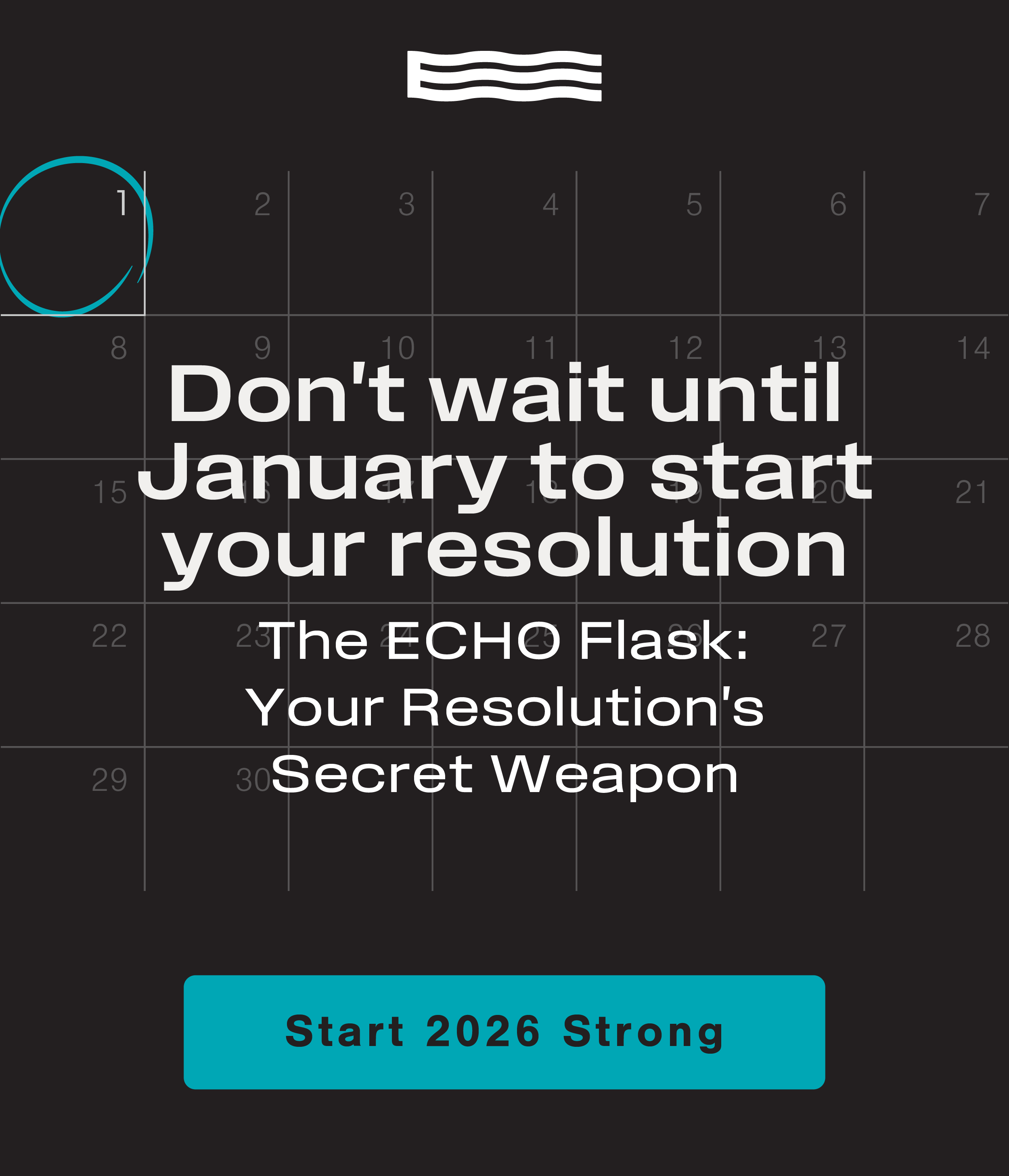 Don't wait until January to start your resolution