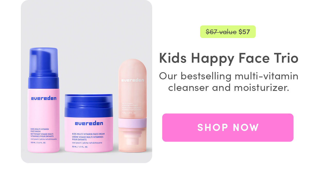 Kids Happy Face Trio