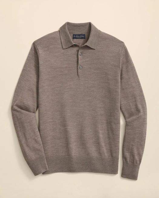 Image of Ultimate Merino Wool Polo Sweater