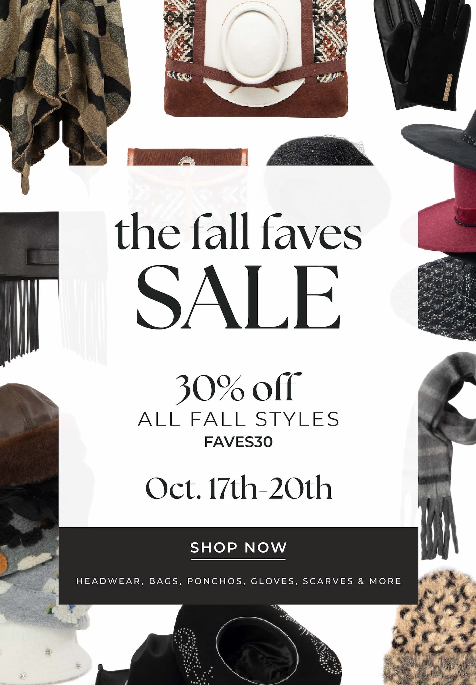 Fall Faves Sale
