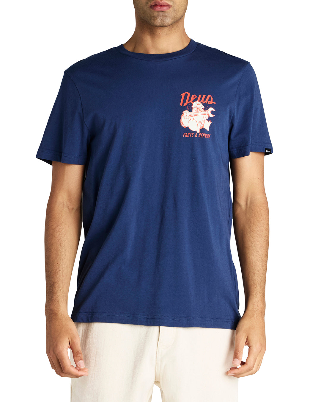 Image of Overbite Tee - Mechanic Blue