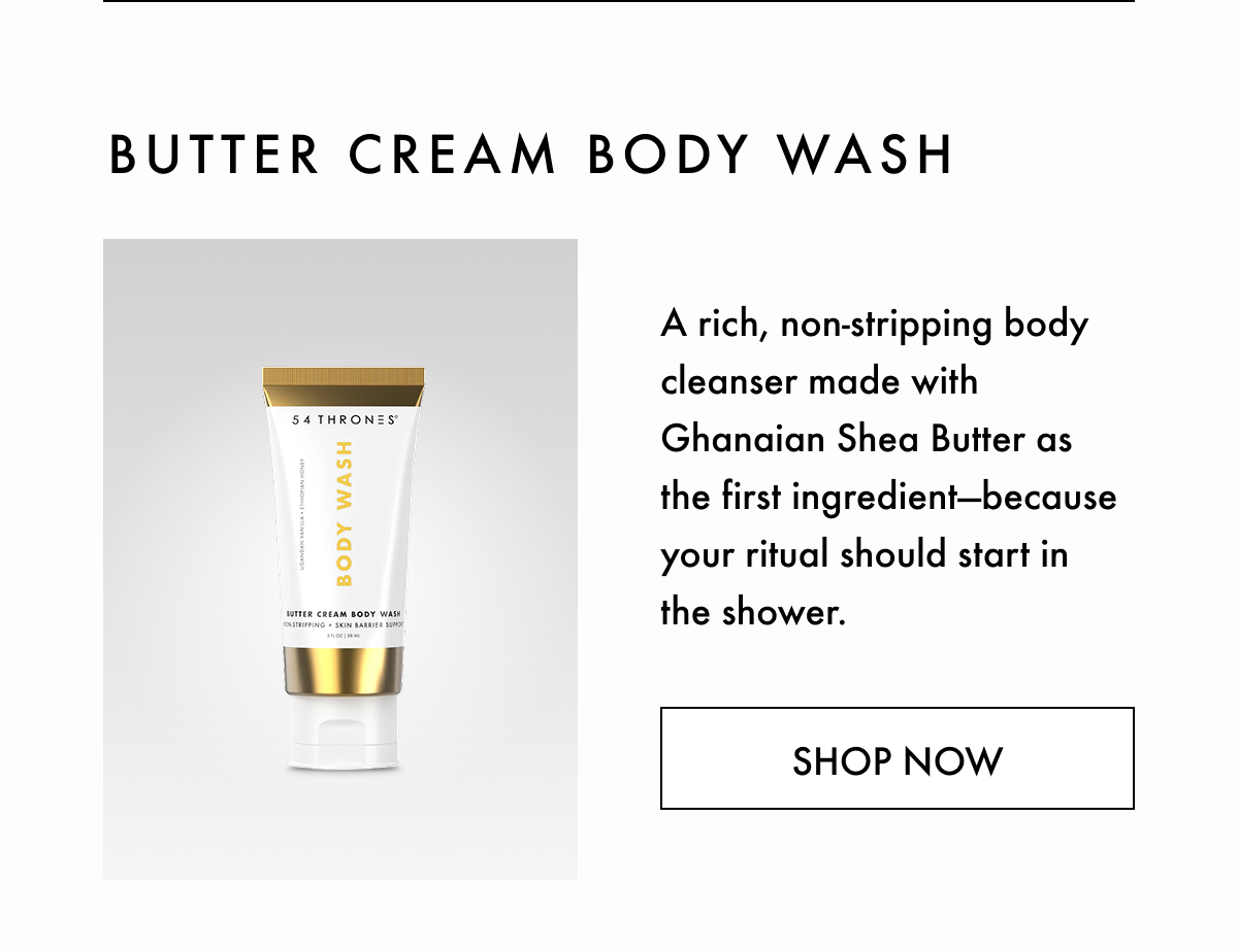 Non-Stripping Butter Cream Body Wash