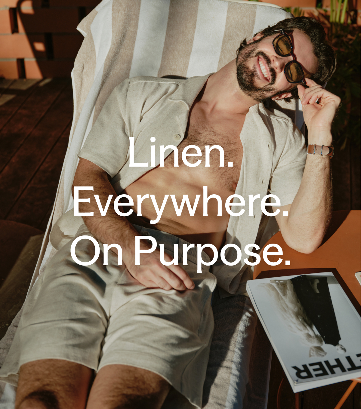 Linen. Everywhere. On Purpose.