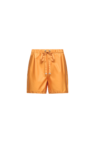 Logo Patch Taffeta Shorts