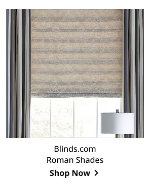 Blinds.com Roman Shades | Shop Now >