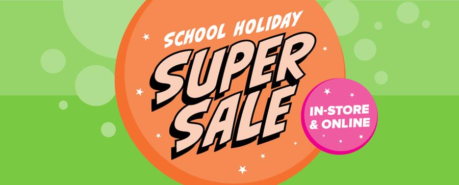 School Holidays Super Sale at Paper Plus!