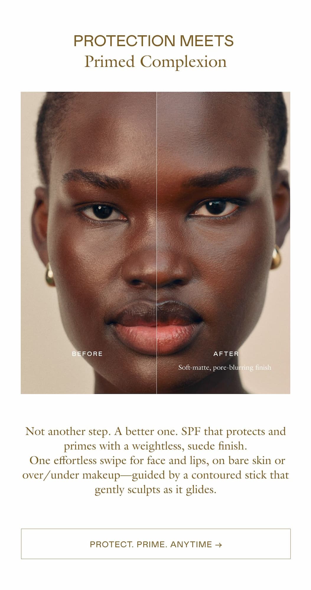 Protection Meets Primed Complexion