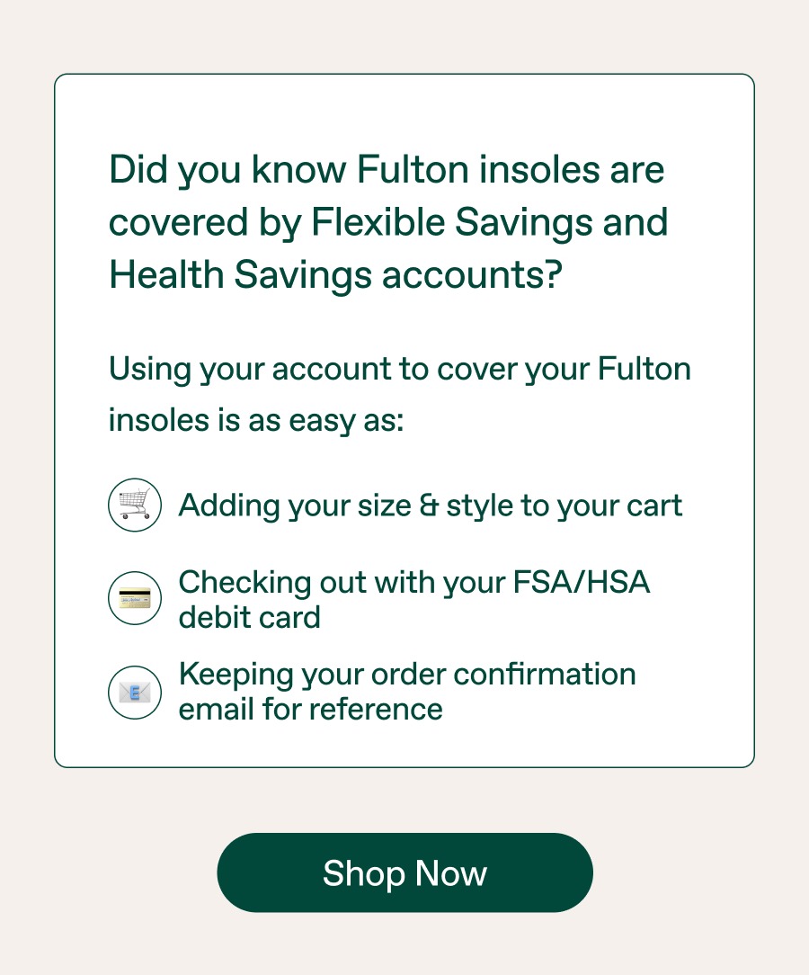 Use your FSA dollars to support you 