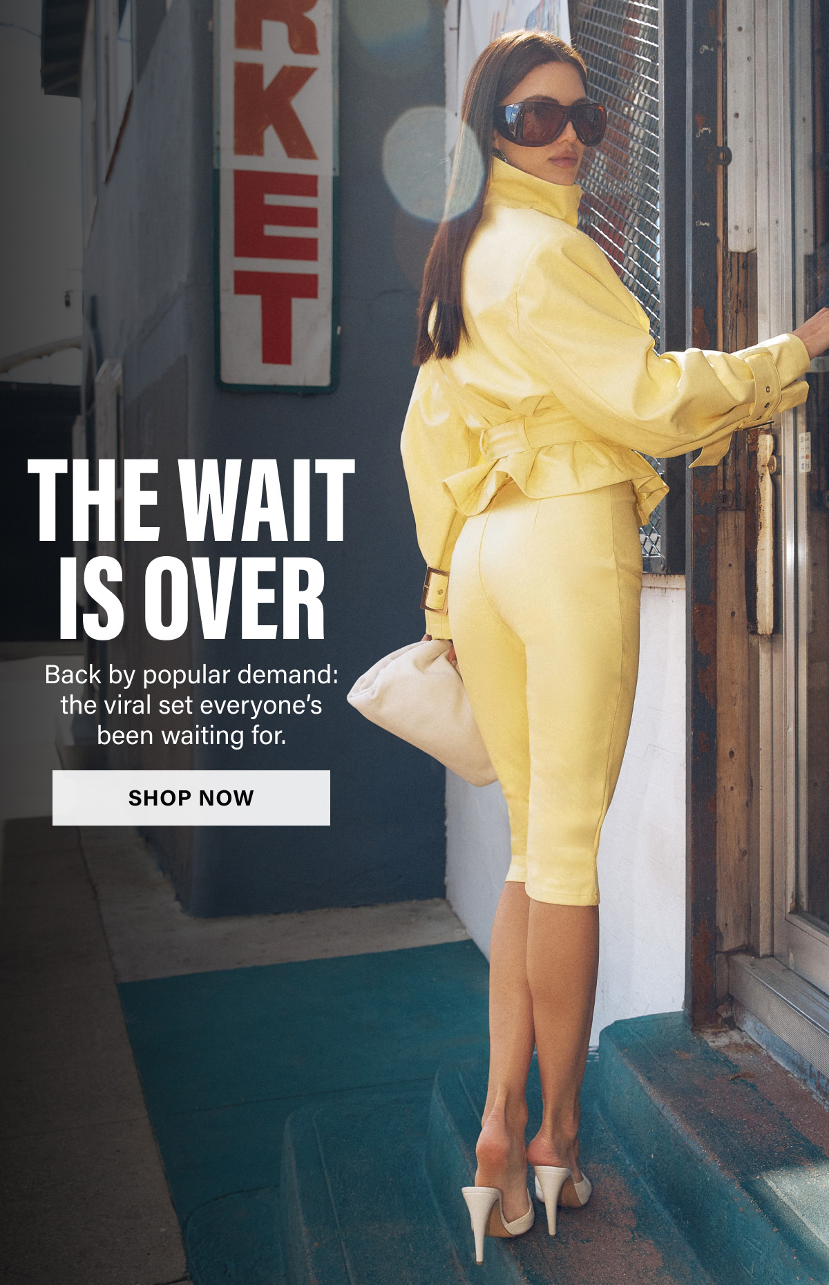 THE WAIT IS OVER. Back by popular demand: the viral set everyone’s been waiting for. SHOP NOW