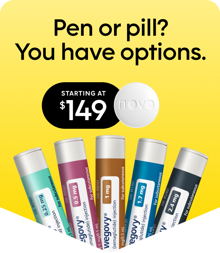 Pen or pill? You have options.