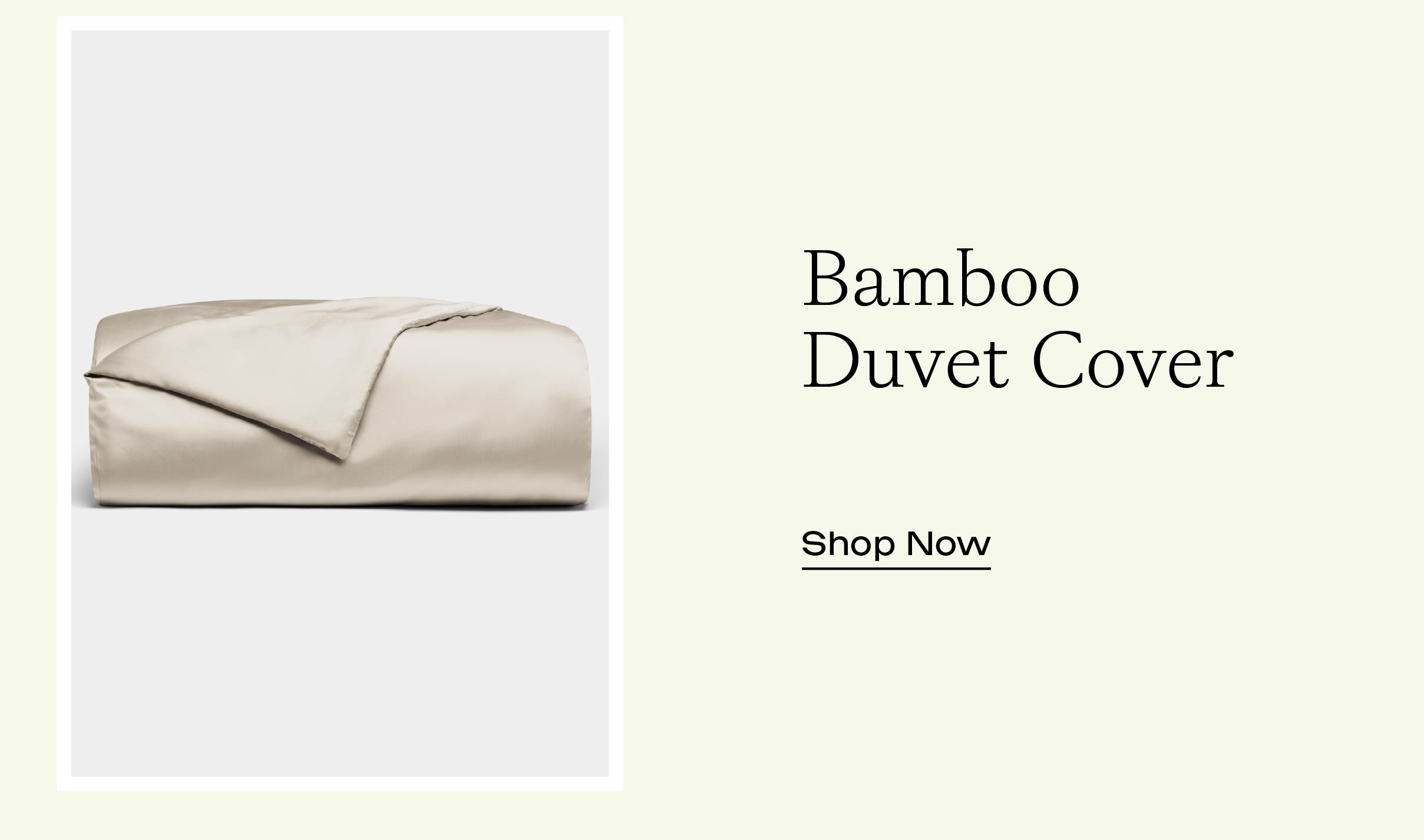 BAMBOO DUVET COVER