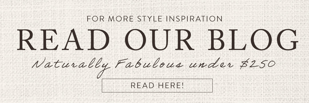 Natural-ly Fabulous Blog Post