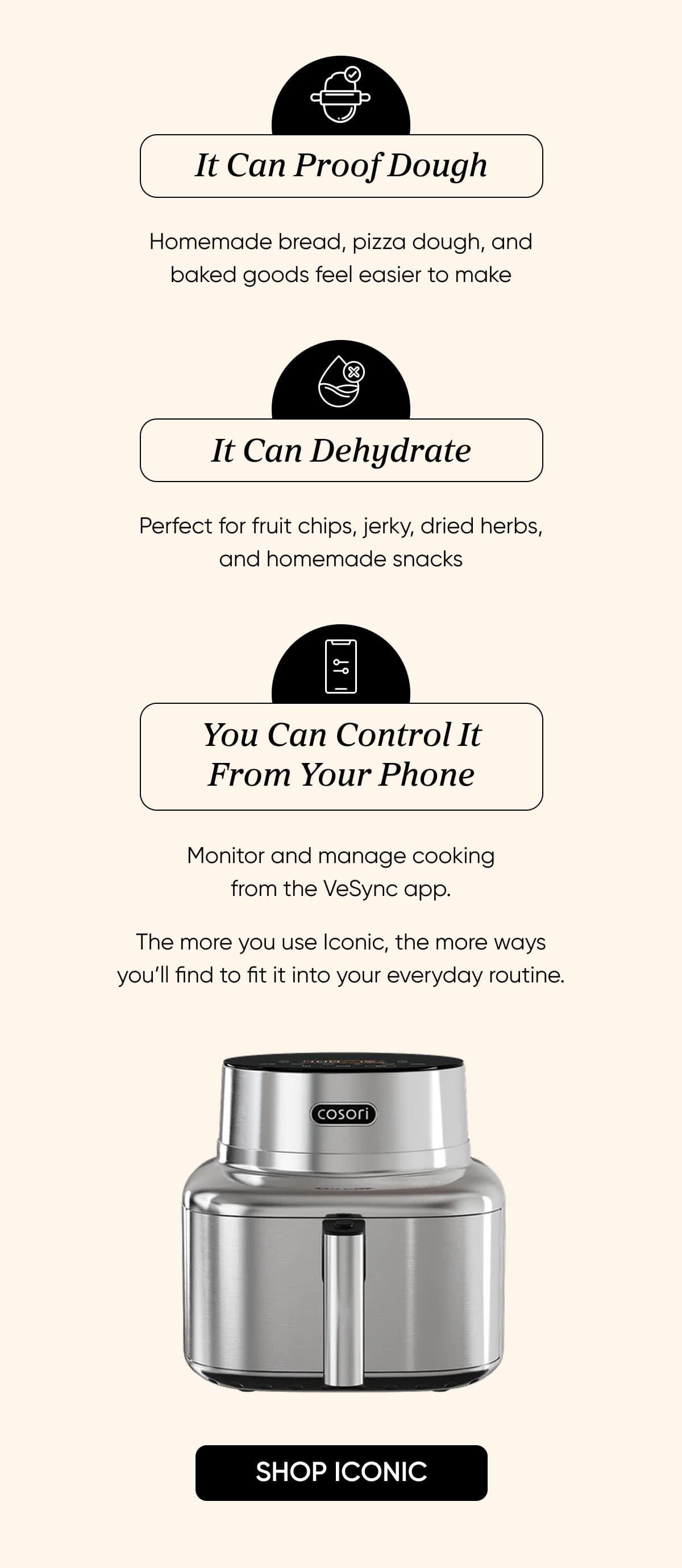 It Can Proof Dough  Helping homemade bread, pizza dough, and baked goods feel easier to make.