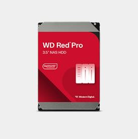 Western Digital Red Pro 3.5-inch NAS HDD.