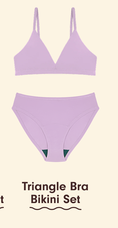 Shop Triangle Bra Bikini Set