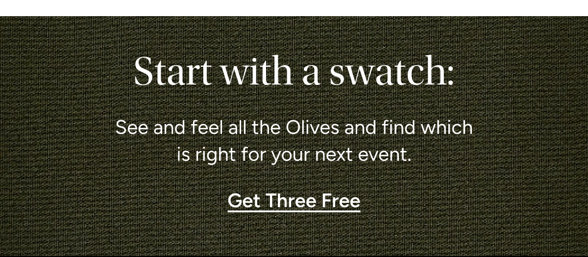 Start with a swatch [Get Three Free]