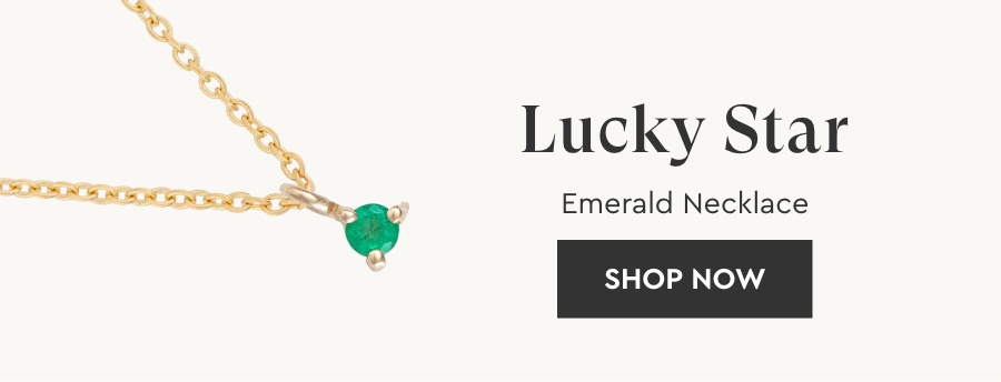 Lucky Star Emerald Necklace: Shop Now