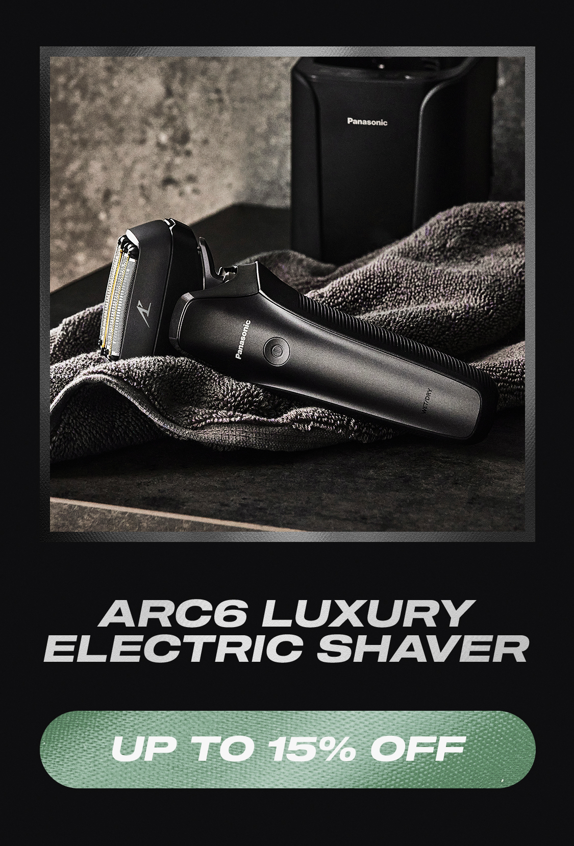 ARC6 Luxury 6-Blade Men's Electric Shaver - Up to 15% Off