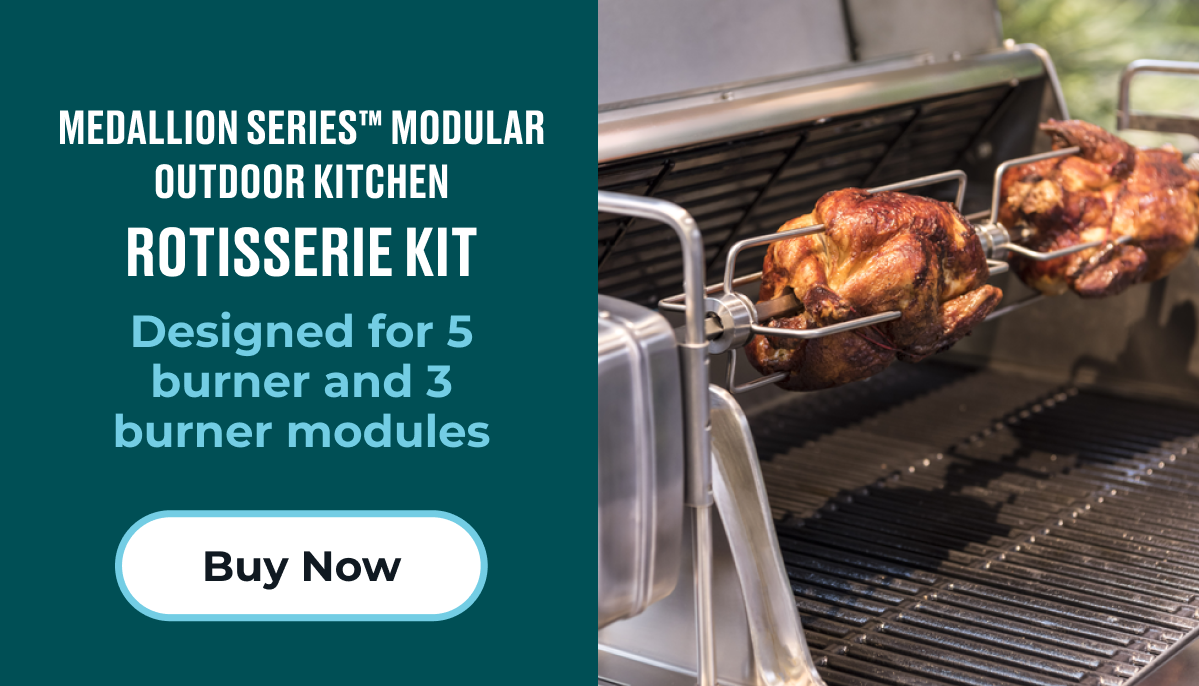 Medallion Series™ Modular Outdoor Kitchen ROTISSERIE KIT