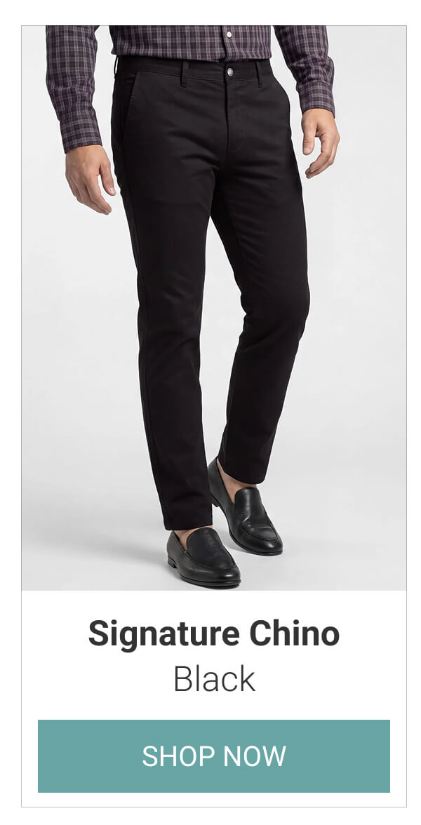 Black Signature Chino