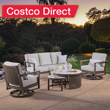 SunVilla San Marco 5-Piece Outdoor Patio Seating Set