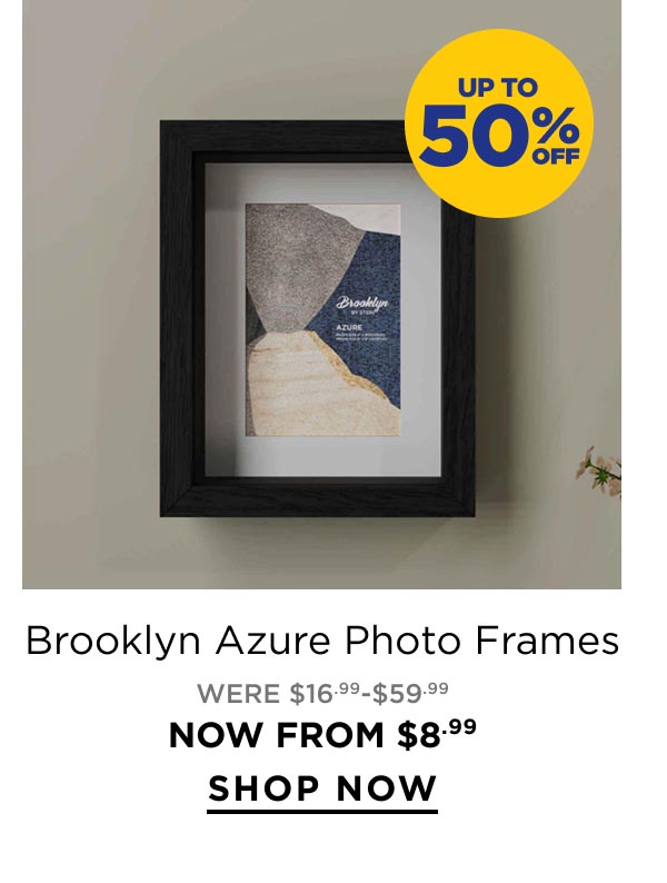 Brooklyn Azure Photo Frames 