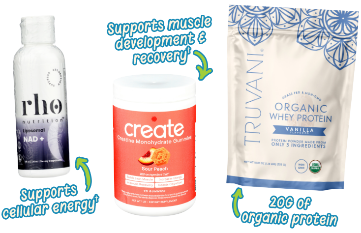 Truvani protein, create creatine gummies and rho