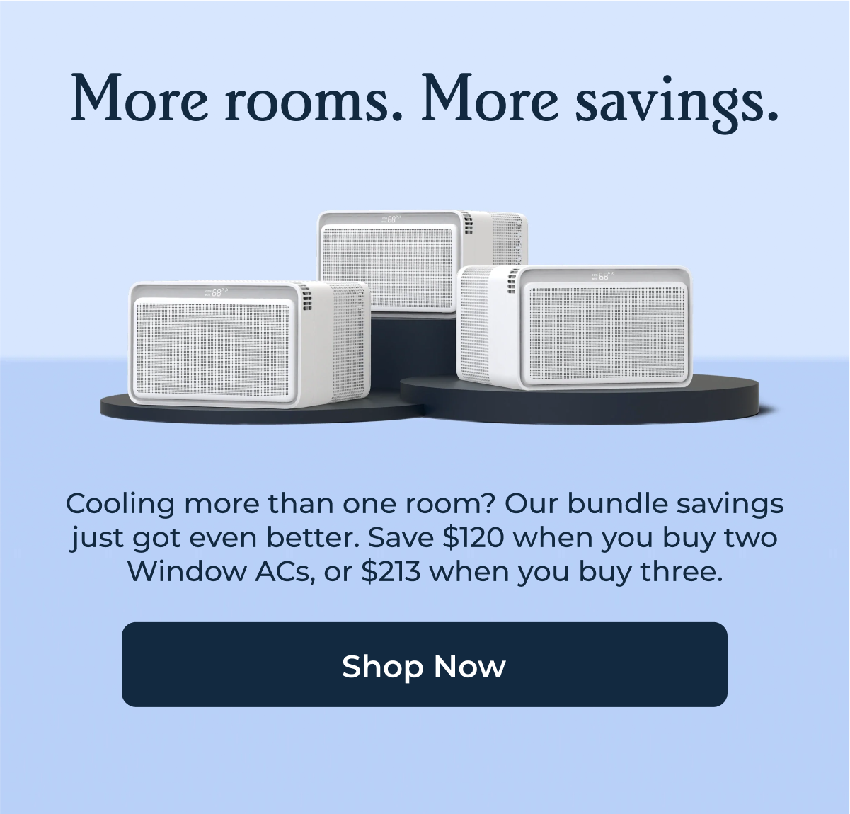 More rooms. More savigns.