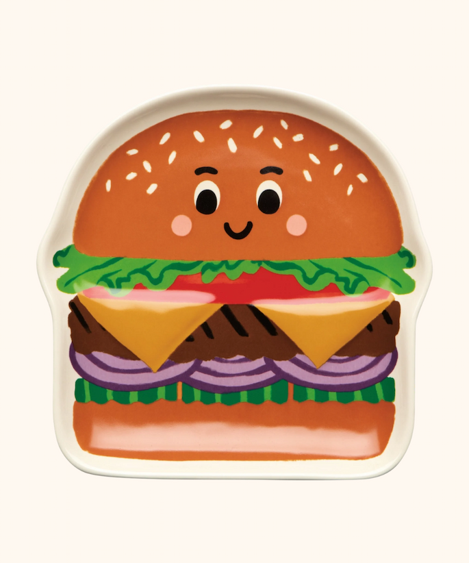 Burger Buddy Shaped Dish