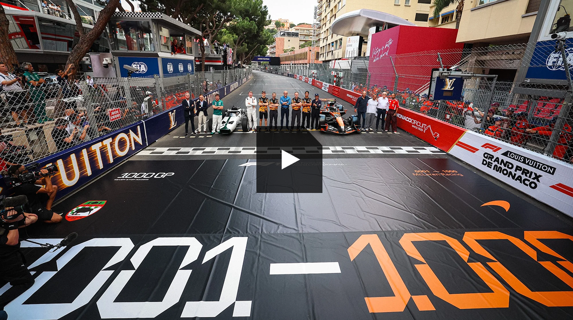 Celebrating an incredible achievement with McLaren legends past and present