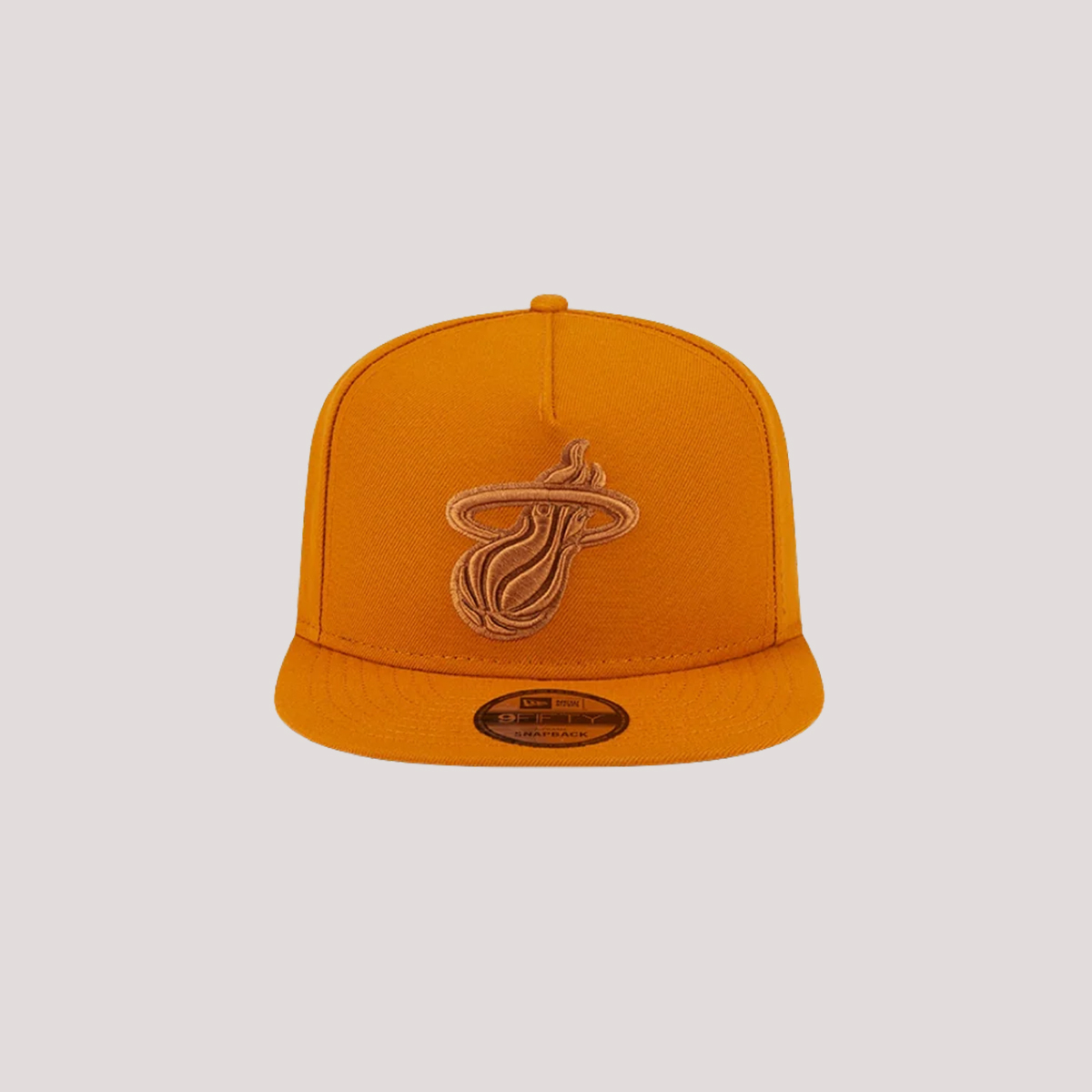 New Era Miami HEAT Brown Snapback