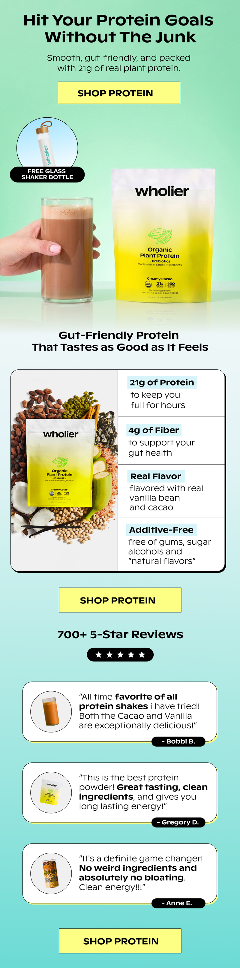 Shop Organic Plant Protein