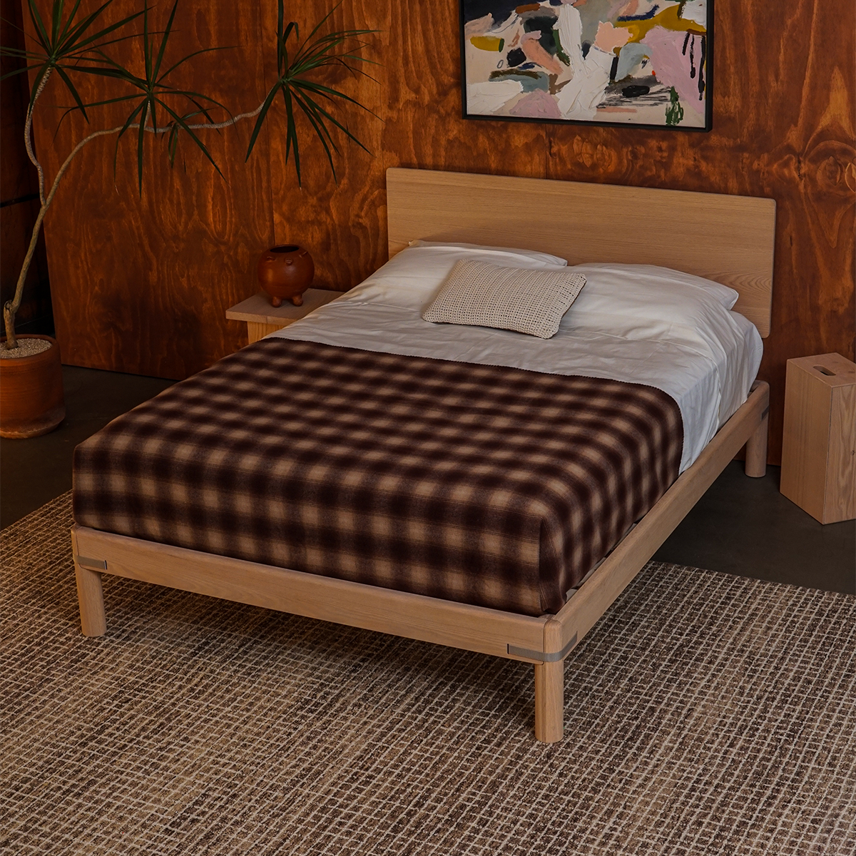 Image of Keeps Strap Bed + Headboard