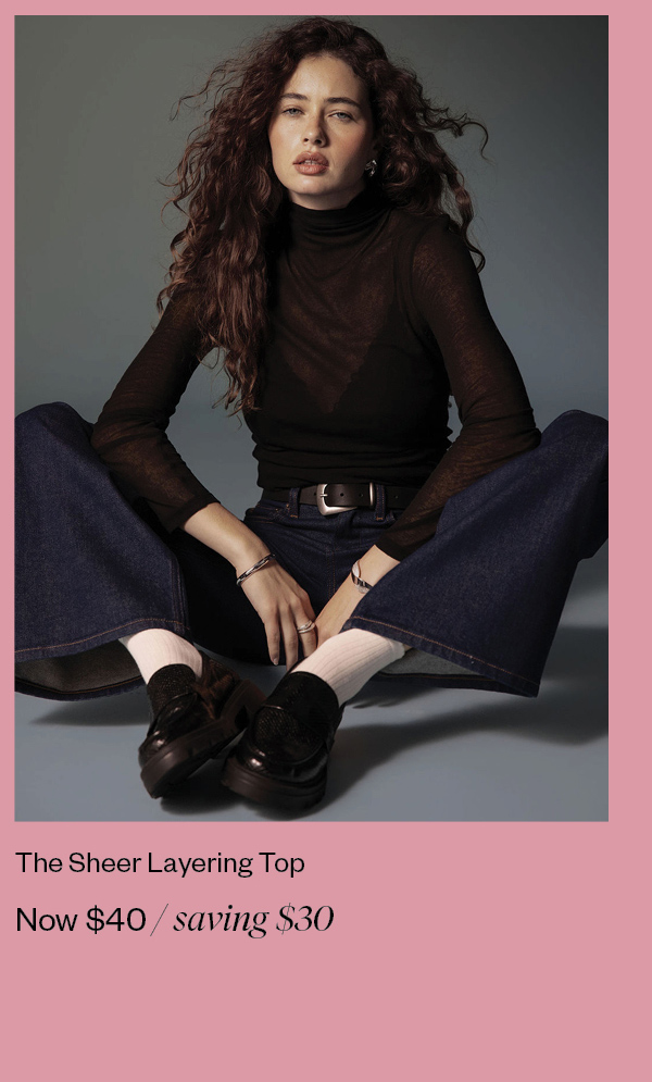 The Sheer Layering Top