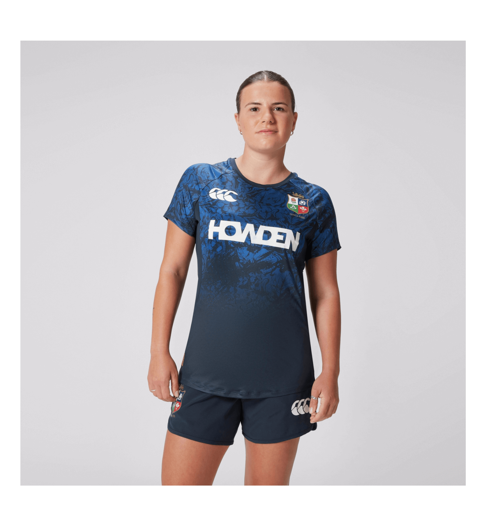 WOMENS BRITISH & IRISH LIONS SUPERLIGHT TEE NAVY
