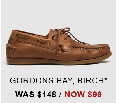 Shop Gordons Bay Boat Shoe, Birch online and instore at Rodd & Gunn