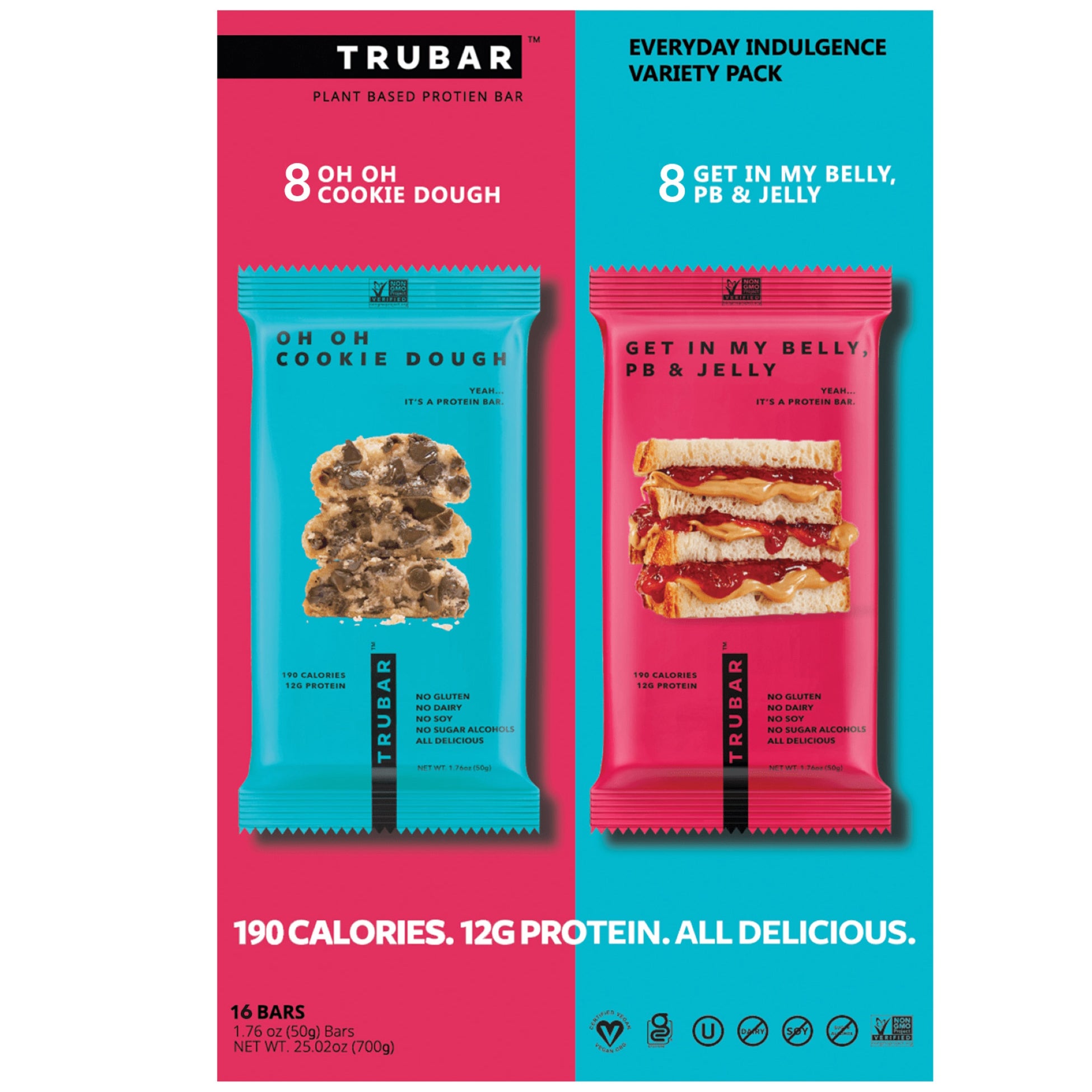 TRUBAR Plant-Based Protein Bars