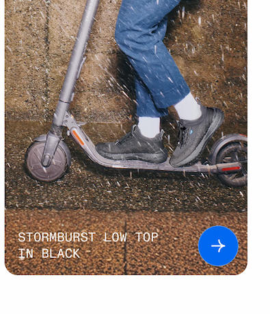 Stormburst Low Top on Black