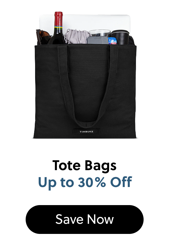 Tote Bags Up to 30% Off