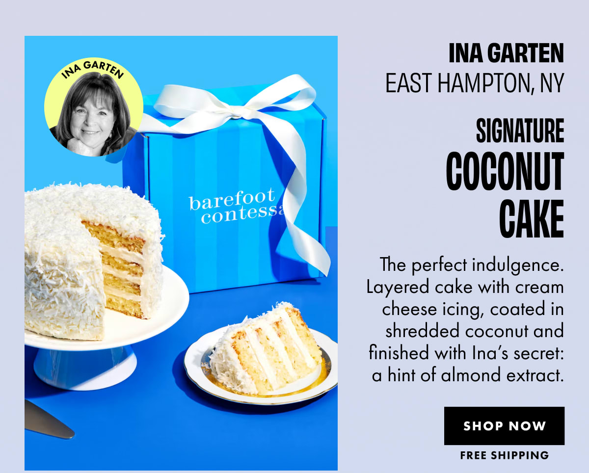 Ina's Coconut Cake