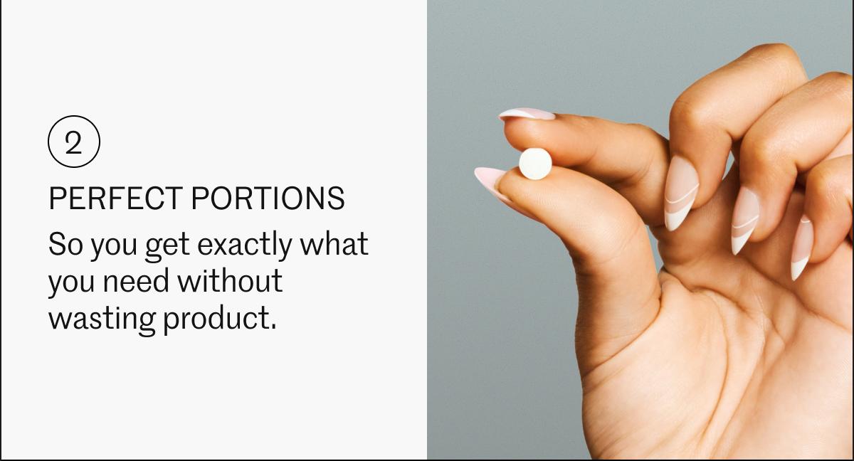 Perfect portions