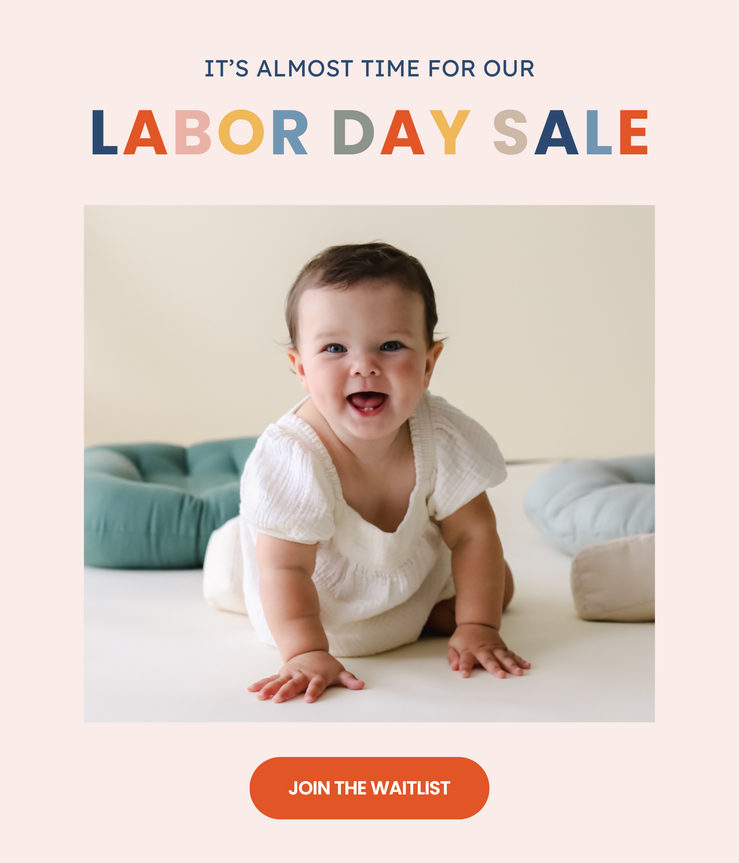 It's almost time for our Labor Day Sale