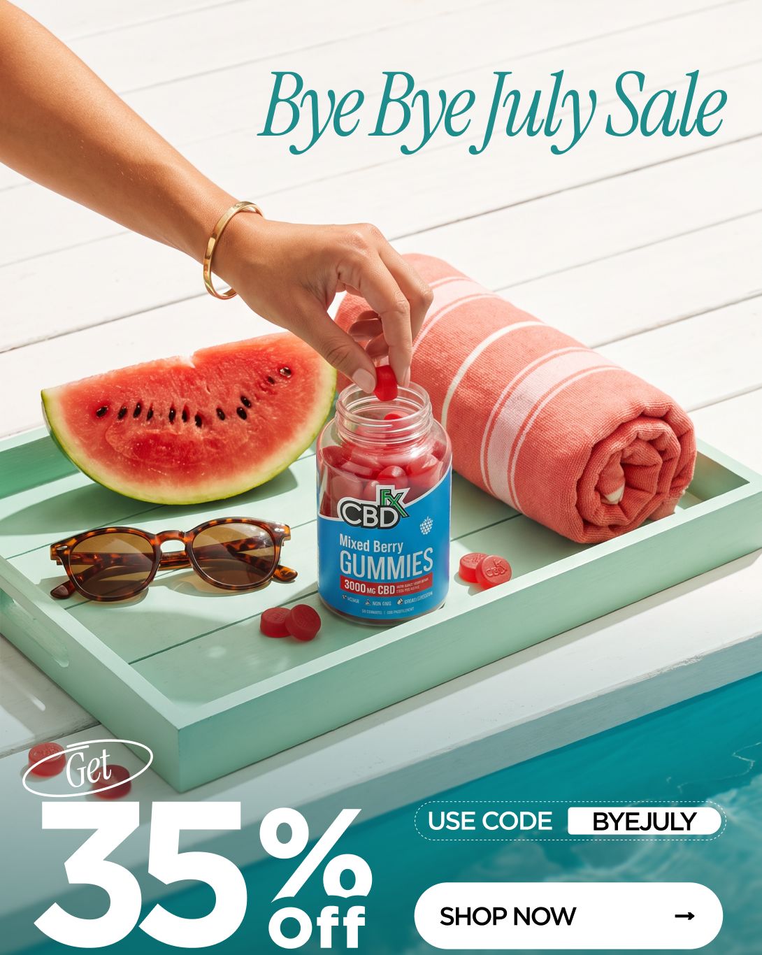 Bye Bye July Sale Get 35% OFF Use code BYEJULY