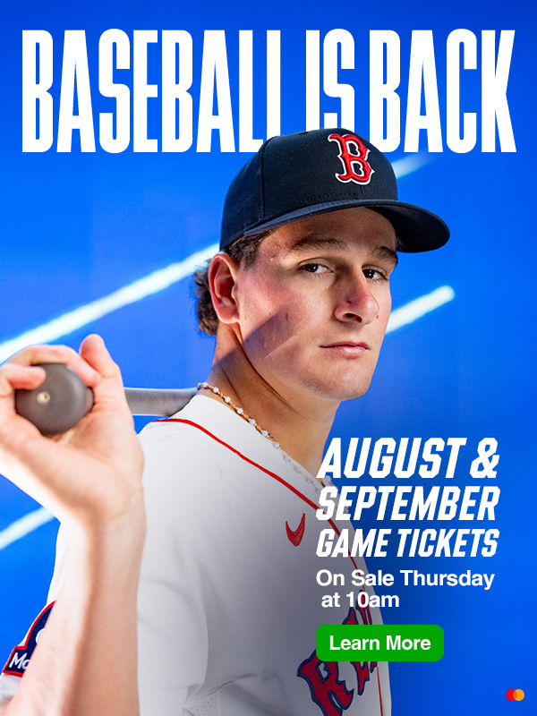 Baseball is back. August and September game tickets on sale Thursday at 10 a.m. Learn More.