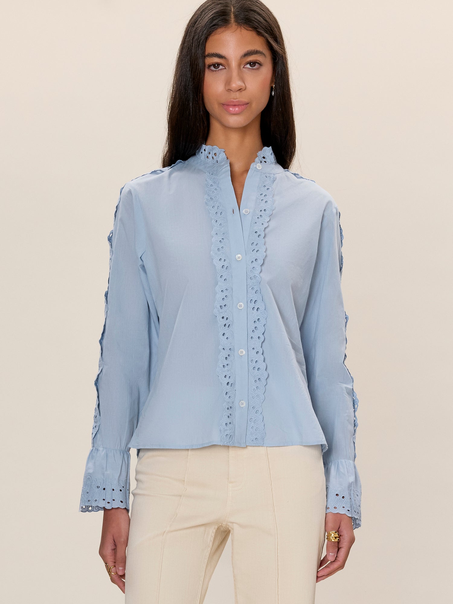 Image of Lorelai Embroidered Shirt