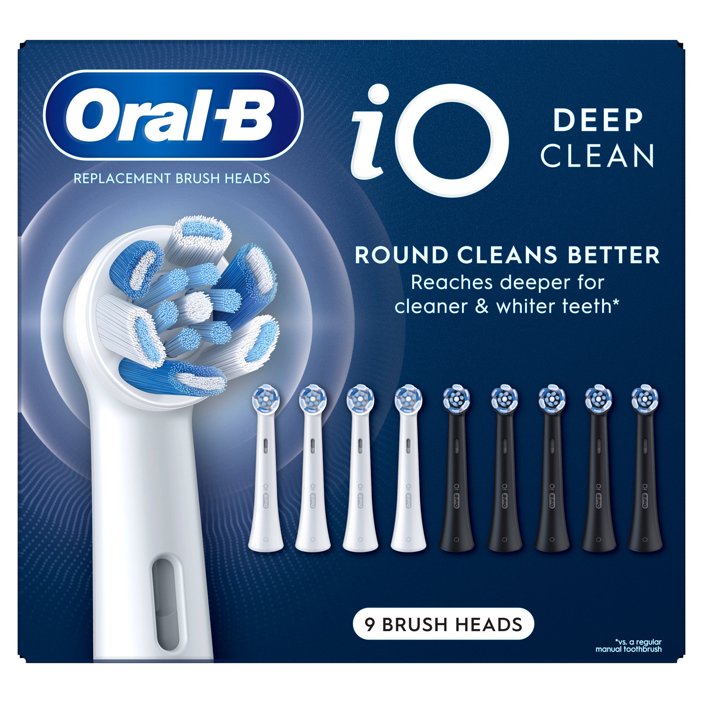 Oral-B iO Deep Clean Replacement Electric Toothbrush Heads