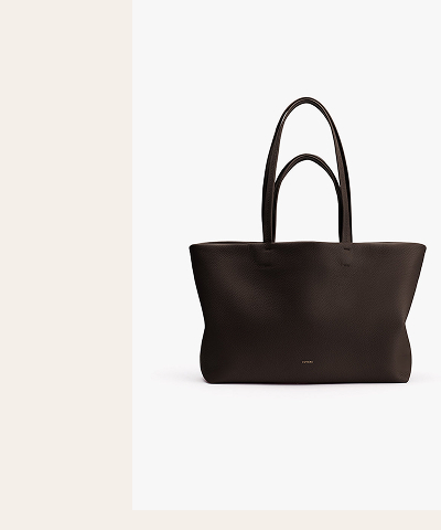Small Easy Tote Mocha V1