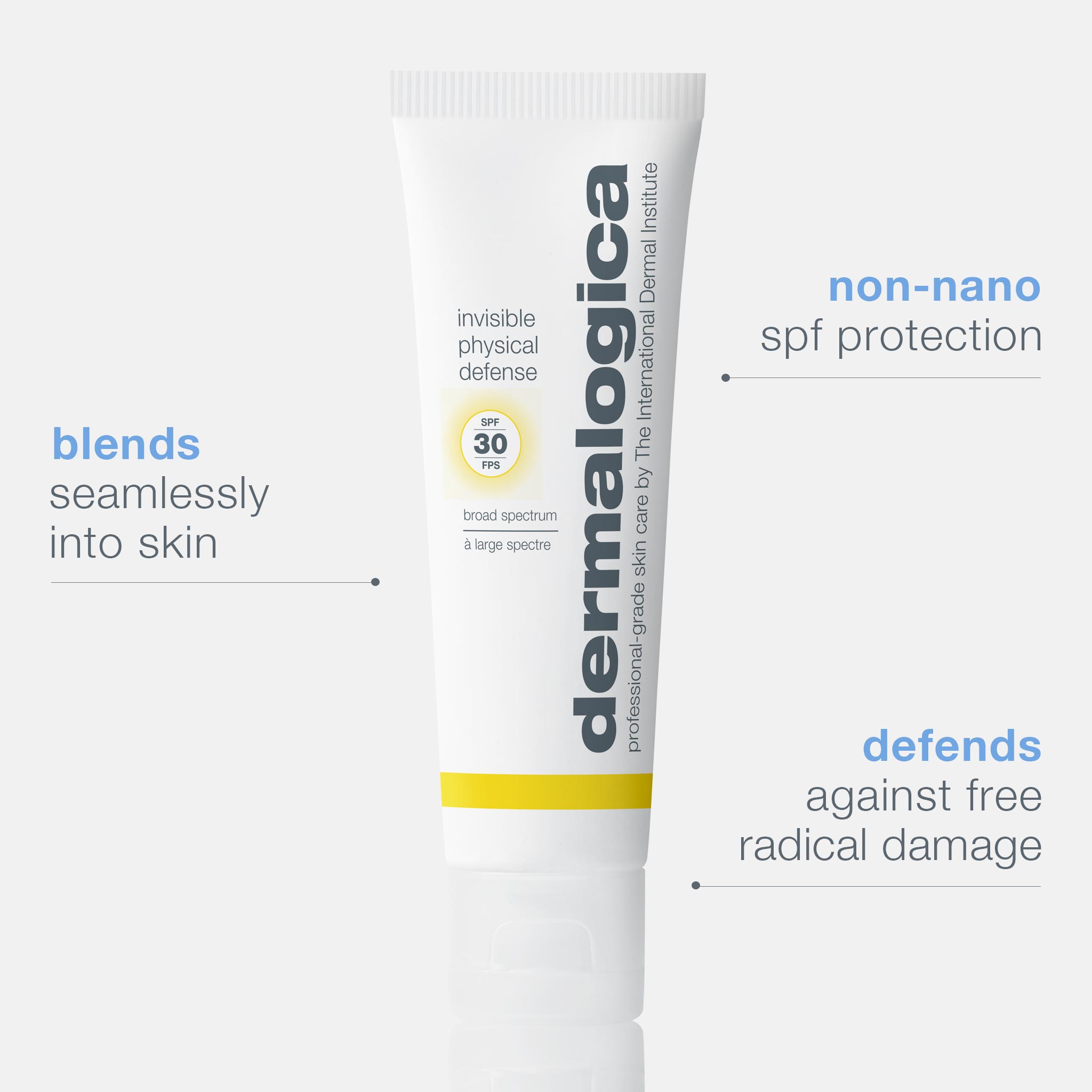 Image of invisible physical defense mineral sunscreen spf30