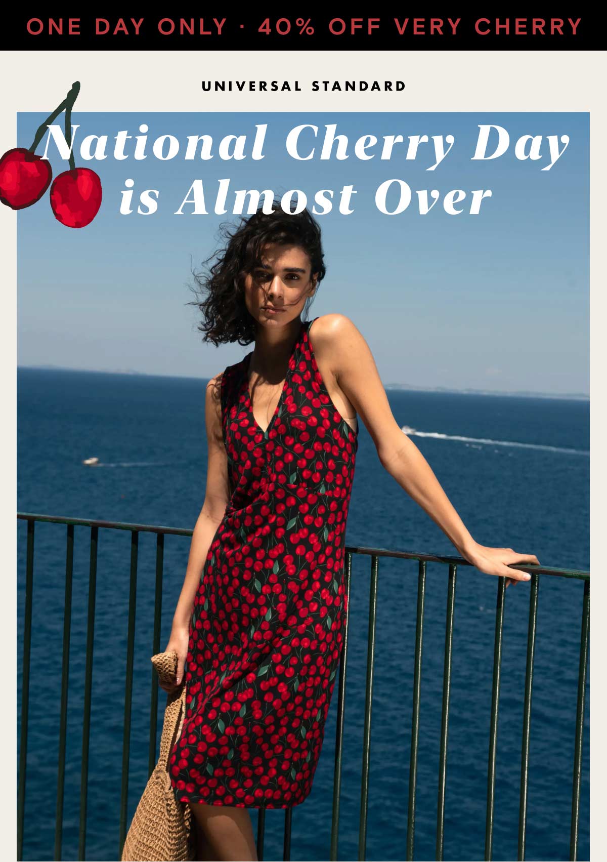 40% Off Very Cherry Print