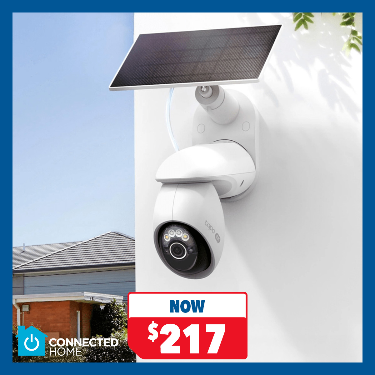 TP-Link Tapo C660 4K Wire-Free Security Camera with Solar Panel